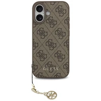 Guess 4G Charms Collection Magnetinis dėklas telefonui iPhone 17 - rudas