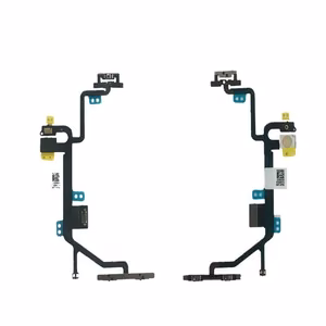 Lanksčioji jungtis skirta iPhone 8/SE 2020 on/off, garso kontrolės, blykstės ir mikrofono originali (used Grade A)
