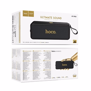 Belaidė kolonėlė 2x 8W 4h Hoco HT1 Pro juoda