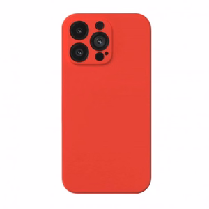 Telefono dėklas Liquid Silicone skirtas Xiaomi 14T Pro raudonas