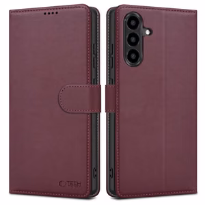 Tech-Protect Wallet чехол для Samsung Galaxy A57 5G бордовый