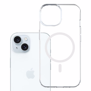 3mk Armor MagCase Dėklas telefonui iPhone 15 - Skaidrus