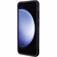 Ferrari Hot Stamp V Lines magnetinis dėklas telefonui Samsung Galaxy S24 - juodas