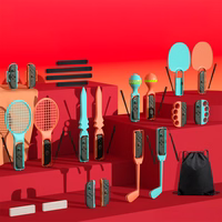 Nintendo Switch 23-in-1 šeimos priedų paketas 2 - Oranžinis ir mėlynas rinkinys