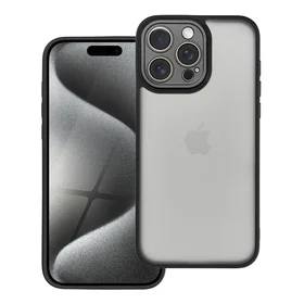 VARIETE dėklas telefonui IPHONE 15 Pro Max juoda