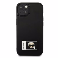 Dėklas telefonui Karl Lagerfeld Ikonik Patch Case iPhone 13 - juodas