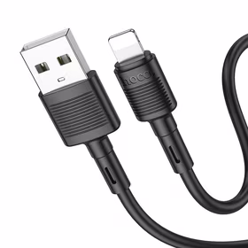 Kabelis USB A į Lightning Hoco 2,4A 1 m X83 juodas