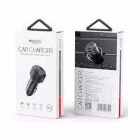 YESIDO CAR ĮKROVIKLIS Y48 PD 60W 2xUSB-C juodas