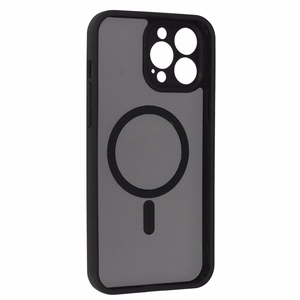 Pilnas matinės Mag dangtis telefonui Iphone 13 Pro Max - juodas