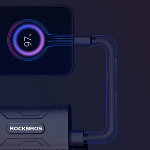 Rockbros 24310002001 850 lm dviračio žibintas - juodas