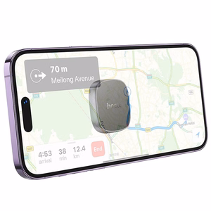 Automobilinis universalus telefono laikiklis Hoco H52 tvirtinamas ant prietaisų skydelio, magnetinis juodas