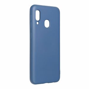 SILICONE dėklas telefonui SAMSUNG A20E, mėlynas