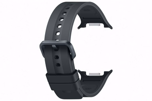 Juodas „Samsung SNL34SB Sport Band“ laikrodžio dirželis (S/M), skirtas „Galaxy Watch9“ ir „Galaxy Watch8“