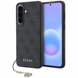 Guess dėklas Samsung Galaxy A57 (PU 4G Classic Logo with Charm) juodas