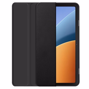 Tech-Protect SmartCase dėklas su rašikliu Xiaomi Redmi Pad 2 9.7" - juodas