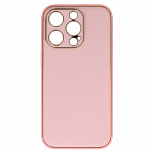 TEL PROTECT prabangus dėklas telefonui Iphone 14 Pro Max šviesiai rožinė