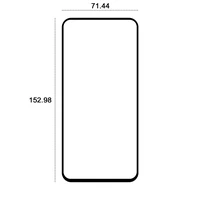 "Etteri" grūdintas stiklas 9D, skirtas "Samsung Galaxy S23 FE