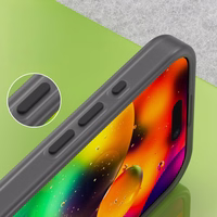 Magnetinis abrazyvinis dėklas telefonui iPhone 17, suderinamas su MagSafe - matinė juoda