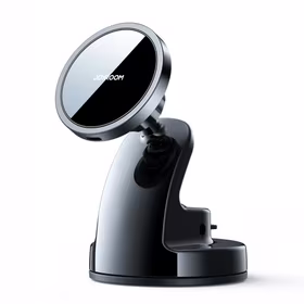 Automobilinis laikiklis Joyroom "JR-ZS240" juodas (bevielis krovimas 15W) (magnetinis / lipinamas)