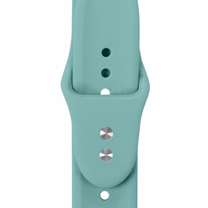 Crong Liquid dirželis, skirtas Apple Watch 38 / 40 / 41 / 42 mm, turkio spalvos
