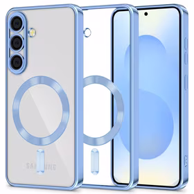 Tech-Protect MagFlex MagSafe Dėklas telefonui Samsung Galaxy S25 - skaidrus mėlynas