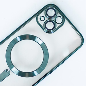 Dėklas Color Chrome Mag skirtas Samsung Galaxy A27 5G žalias
