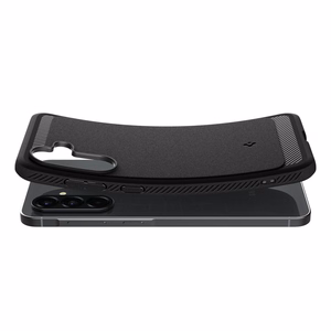 Spigen Rugged Armor dėklas telefonui Samsung Galaxy A56 5G - juodas