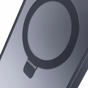 3mk Smoke Dėklas telefonui Mag&Stand Apple iPhone 16E - juodas