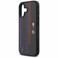 BMW M Kevlar Lines & Logo MagSafe dėklas iPhone 17 - juodas