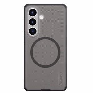 Nillkin Super Frosted Shield Pro Magnetic Dėklas suderinamas su MagSafe for Samsung Galaxy S26 - Translucent juodas
