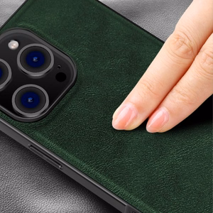 Dėklas X-Level "Earl III Collection" skirtas Apple iPhone 16 Pro Max tamsiai žalias