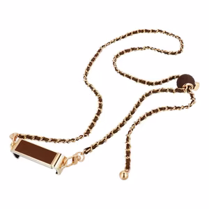 Chain / Rope with holder GLAMOUR fit all models 80mm max width BROWN