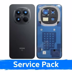 Galinis dangtelis skirtas Xiaomi Redmi Note 15 Pro 5G / Black / (Service Pack)