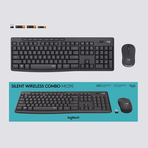 Logitech 920-009800 klaviatūra Pelė įskaityta Biuras Radijo dažnio belaidė QWERTY JAV tarptautinė versija Grafitas