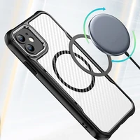 Defender Carbon Mag dėklas iPhone 11 juodas