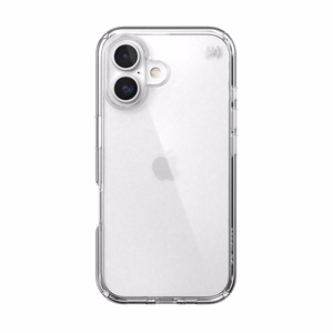 Skaidrus Speck Presidio Perfect-Clear dėklas, skirtas iPhone 16