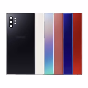 Galinis dangtelis Samsung N975 Note 10 Plus / Aura Black / (su kameros stikliuku) HQ