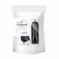 Automobilinis įkroviklis BLUE STAR 2A USB A + kabelis USB A į Micro USB juodas
