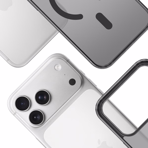 Чехол 3mk Frosty MagCase Apple iPhone 17 Pro Max чёрный