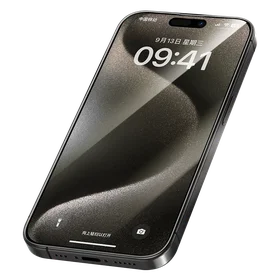 Apsauginis stiklas (m) Benks Arc Shield pilno dengimo iPhone 15 Pro - juodas (m)