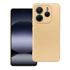 METALLIC dėklas telefonui XIAOMI Redmi NOTE 14 5G auksinis