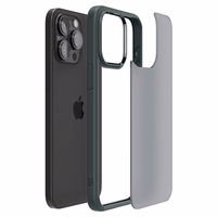 Spigen Ultra Hybrid dėklas telefonui iPhone 15 Pro Max - tamsiai žalias