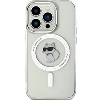 Karl Lagerfeld IML Choupette MagSafe dėklas iPhone 13 Pro / 13 - permatomas