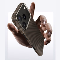 Benks Magnetinis Armor Tint Kevlar 1000D (0069) Iphone 17 Pro auksinis