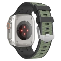 WiWU - Wi-WB015 Kylin laikrodžio dirželis 42/44/45/49 mm - armijos žalia