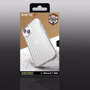 Raptic X-Doria Clutch dėklas telefonui iPhone 14 nugarėlė skaidri
