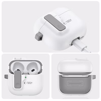 Tech-Protect plonas kablio dėklas AirPods 4 - baltas