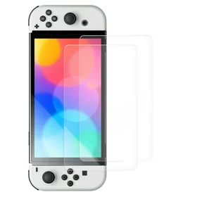 Wozinsky grūdintas stiklas Nintendo Switch, 2 dalių rinkinys
