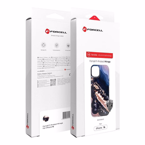 FORCELL F-PROTECT Mirage, karinio standarto išbandytas dėklas telefonui su MagSafe, skirtas IPHONE 15 PRO MAX, auksinės salos spalvos