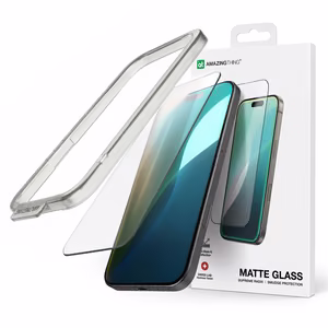 Apsauginis stiklas Titano matinis temperuotas stiklas skirtas iPhone 16
